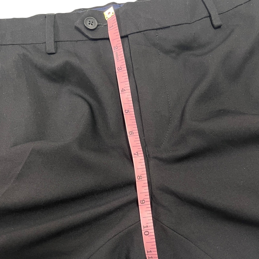 Tommy Hilfiger Men's Redmond Stretch Performance Dress Pants Black Tapered 34x30 - Picture 7 of 8